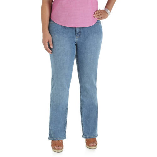 new womens Riders by Lee relaxed fit straight leg denim jeans